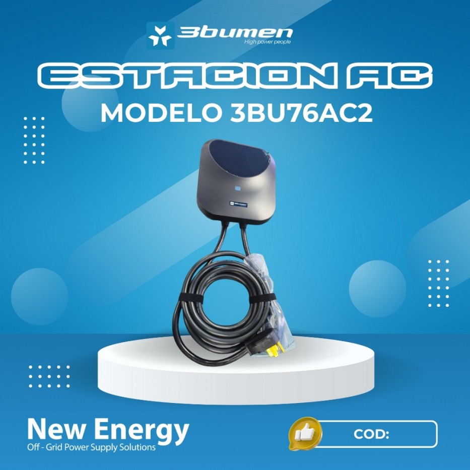 ESTACIÓN DE CARGA AC MODELO 3BU76AC2