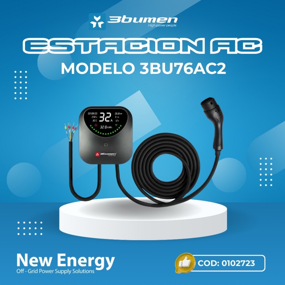 ESTACIÓN DE CARGA AC MODELO 3BU76AC2