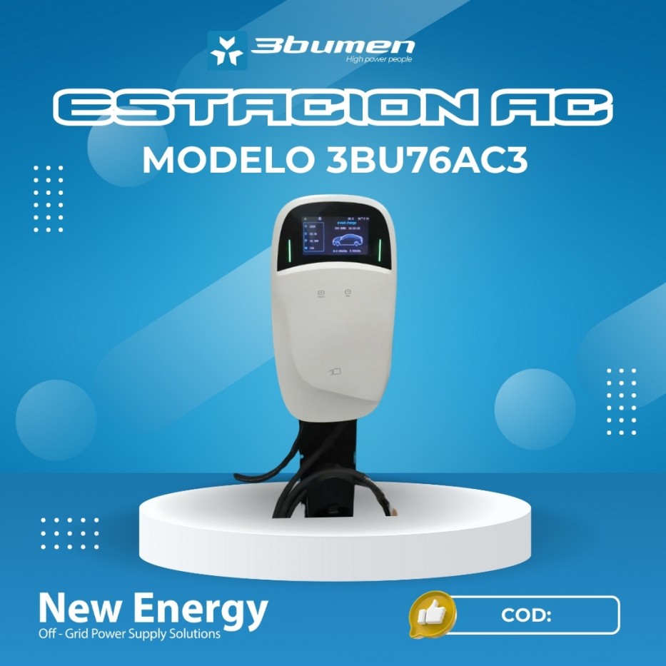 ESTACIÓN DE CARGA AC MODELO 3BU76AC3