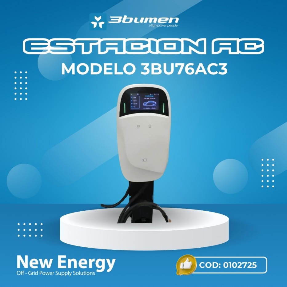 ESTACIÓN DE CARGA AC MODELO 3BU76AC3