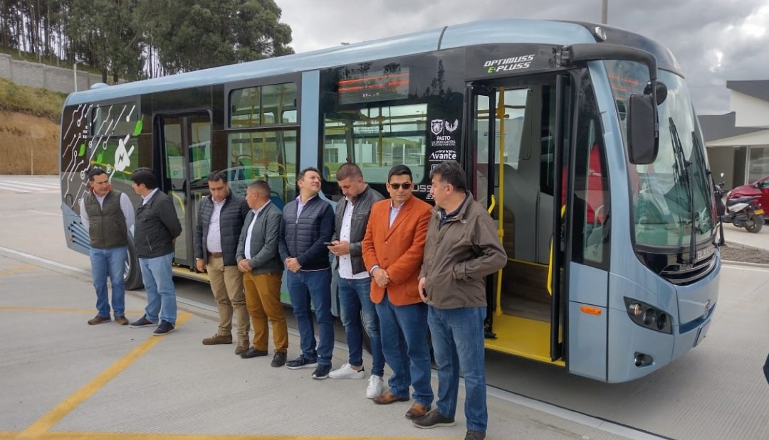 Prueba piloto de flota eléctrica en Pasto Colombia 