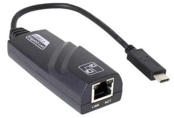 TIPO C A ETHERNET RJ45 USB 3.0 GIGABIT 10/100/100 MBPS