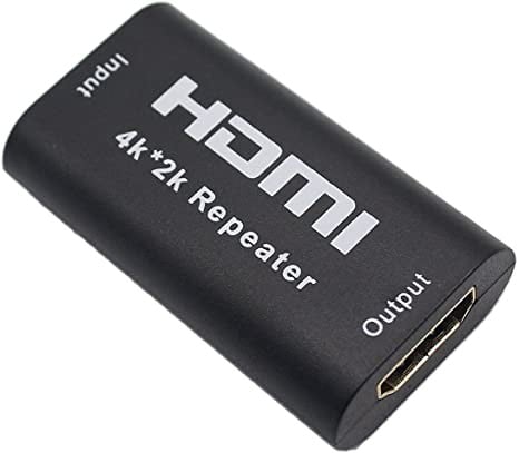REPETIDOR EXTENSOR BOOSTER HDMI SOPORTA 4K - HASTA 40 METROS