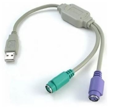 CONVERTIDOR DE USB A PS2 ( teclados y mouse antiguos )