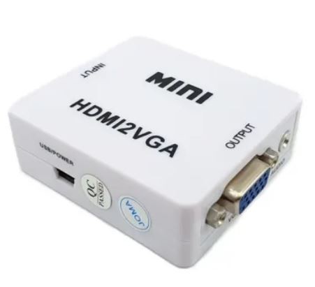 HDMI A VGA  CAJA CONVERTIDORA MODELO MINI