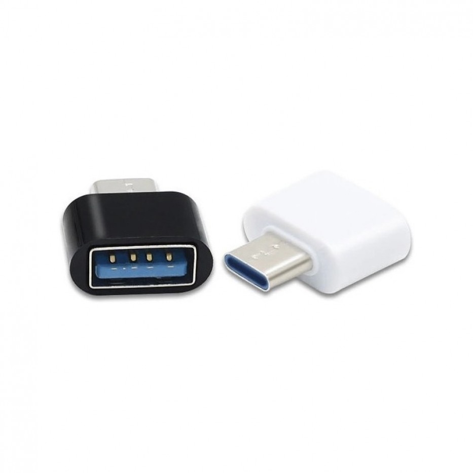 ADAPTADOR CONVERTIDOR USB 3.0 HEMBRA OTG A TIPO C USB MACHO