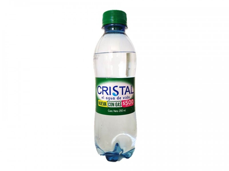 Cristal Agua con Gas Botella x 250 ml, Agua en