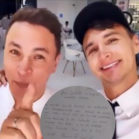 "¡Soy inocente, que sea la luz!": Jhonier Leal reitera su inocencia