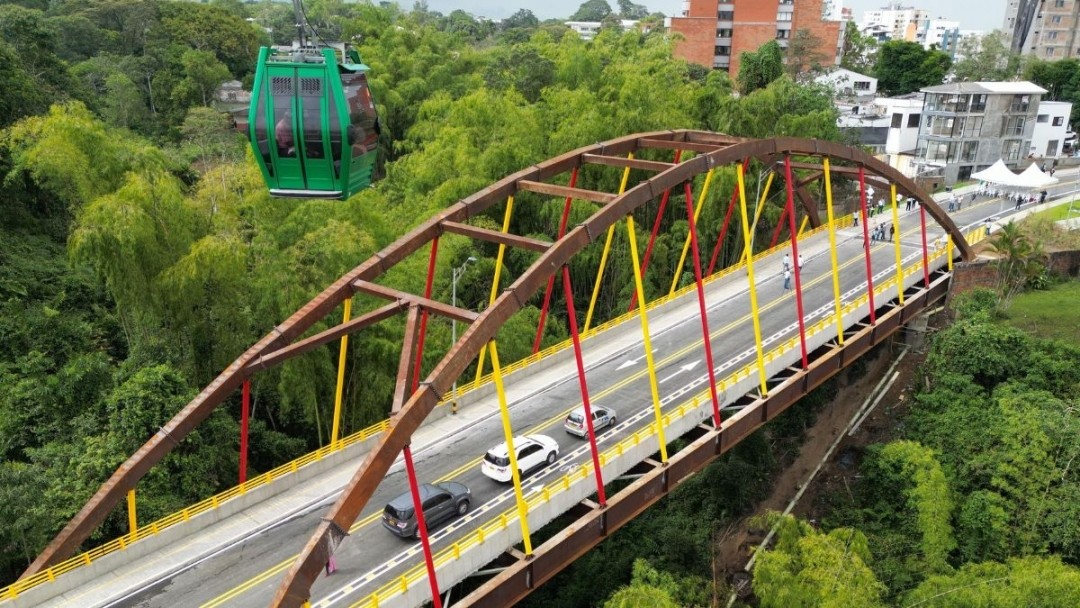 Alcalde Mauricio Salazar dio apertura a la Conexión vial Álamos – Pinares