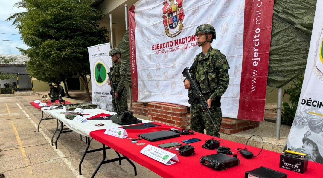 Combates entre el Ejército y grupo subversivo dejan un guerrillero abatido en Cesar
