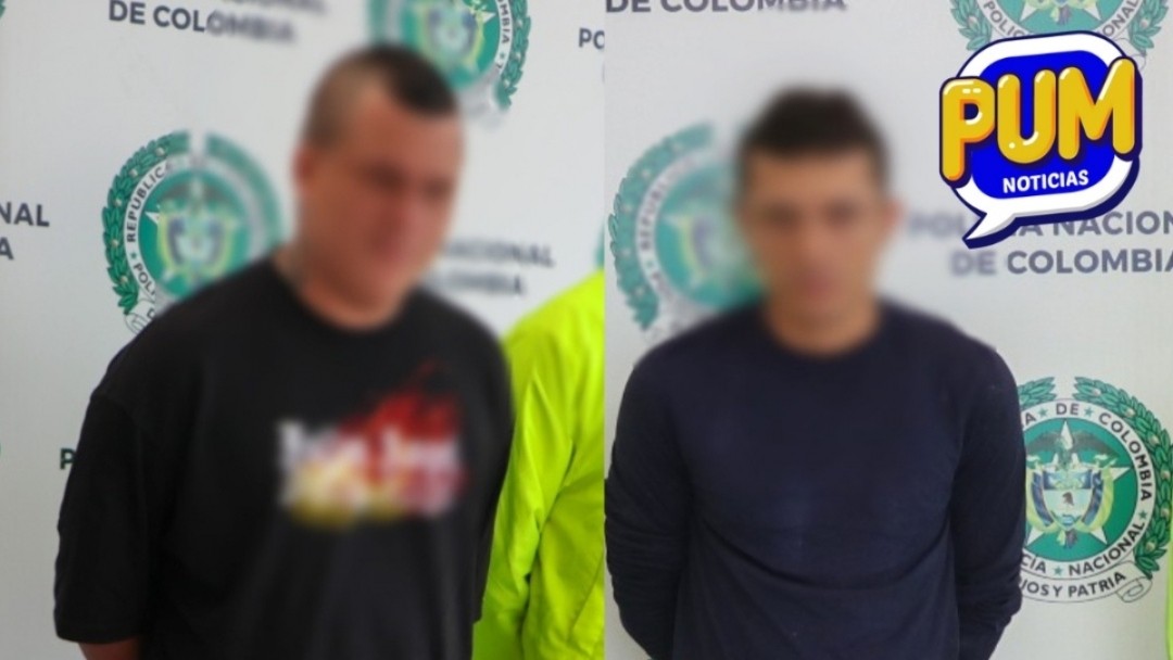 Capturados dos presuntos integrantes de “Los Rebeldes” en Pereira: estarían vinculados a homicidios y tráfico de armas