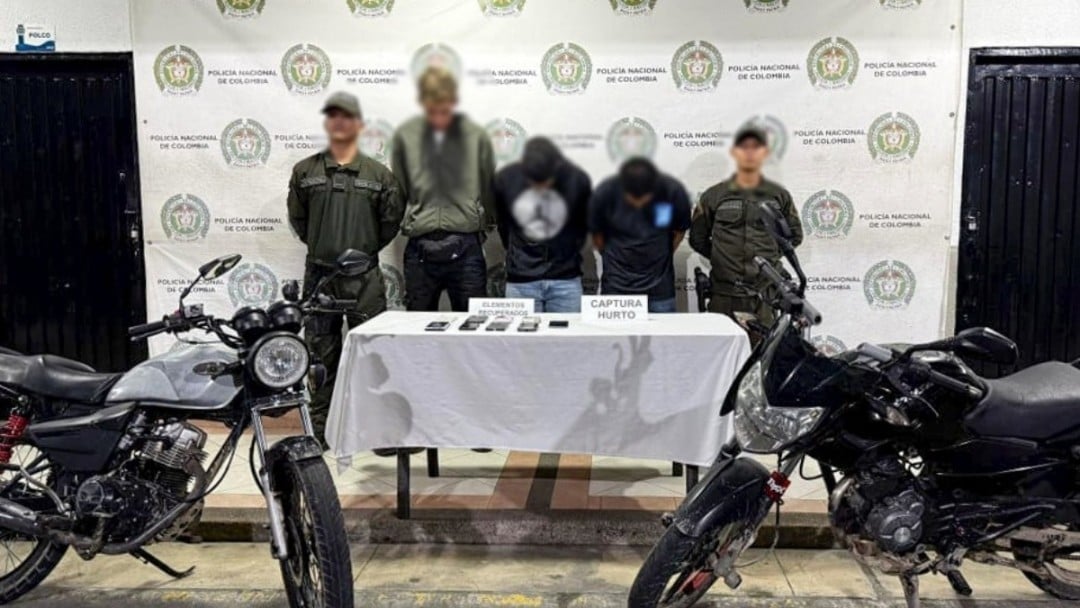 Capturados tres presuntos delincuentes tras violento hurto en Cartago