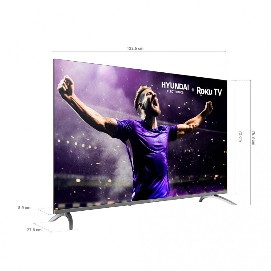 Smart TV 55'' UHD 4K - Roku Tv