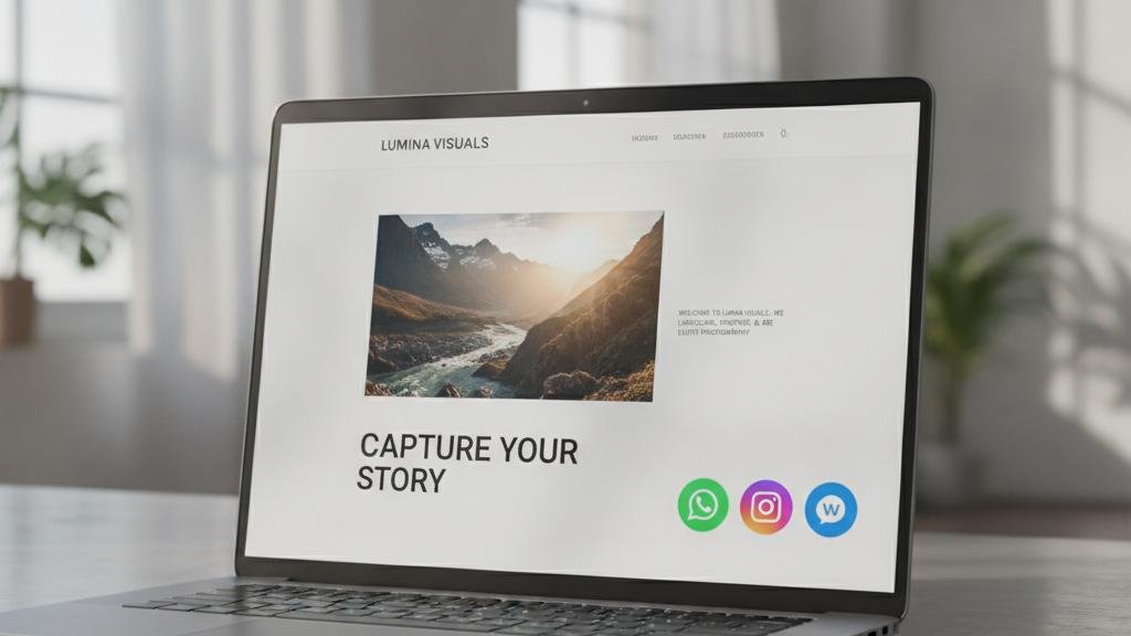 Cómo crear una página web de fotografía paso a paso: guía estratégica para profesionales
