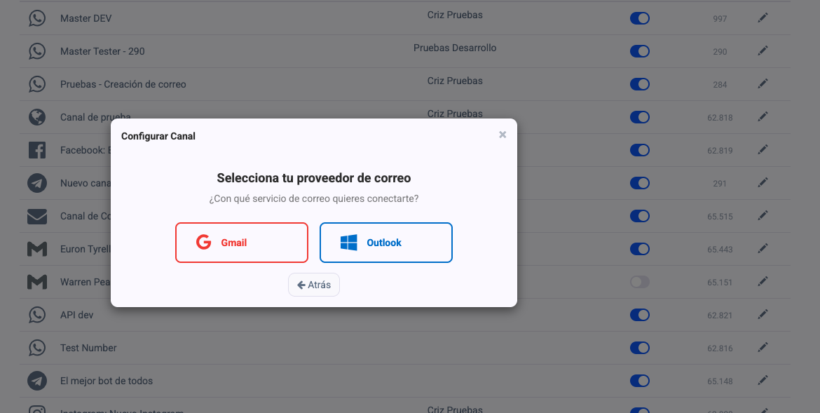 Mejora correo gmail outlook