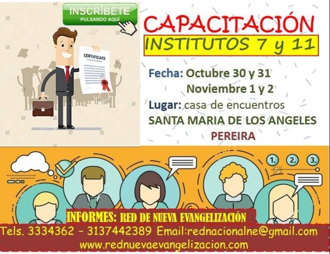 CAPACITACIÓN INSTITUTOS 7 Y 11 