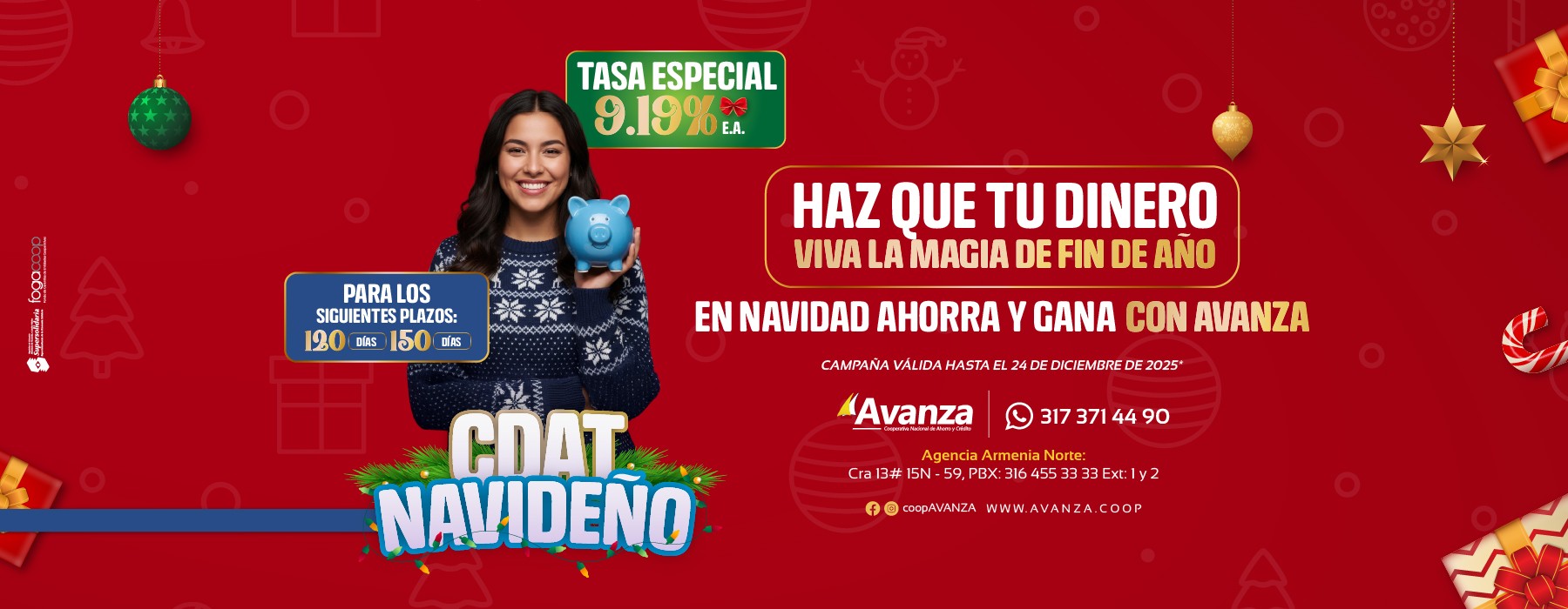 Galería Principal Avanza Cooperativa Nacional de Ahorro y Crédito