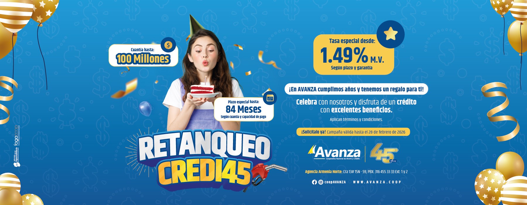 Galería Principal Avanza Cooperativa Nacional de Ahorro y Crédito