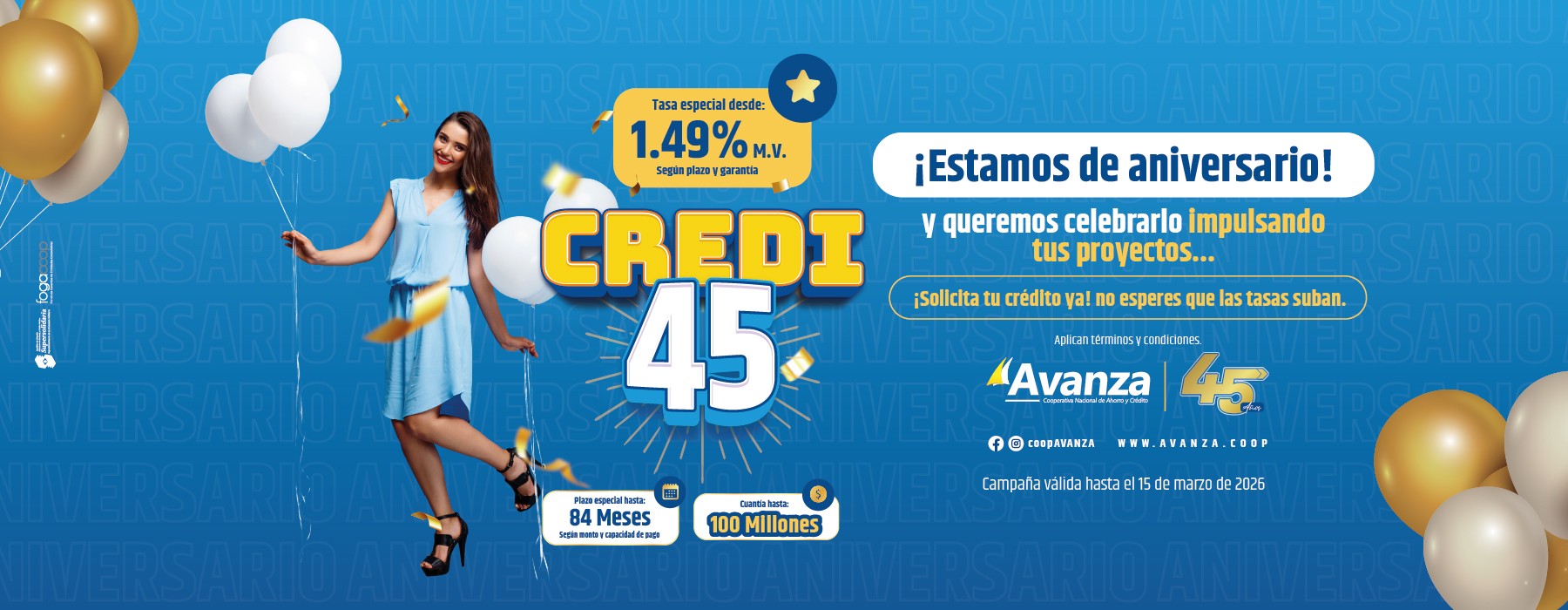 Galería Principal Avanza Cooperativa Nacional de Ahorro y Crédito