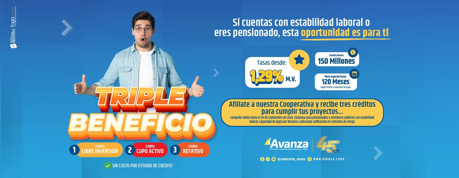 Galería Principal Avanza Cooperativa Nacional de Ahorro y Crédito