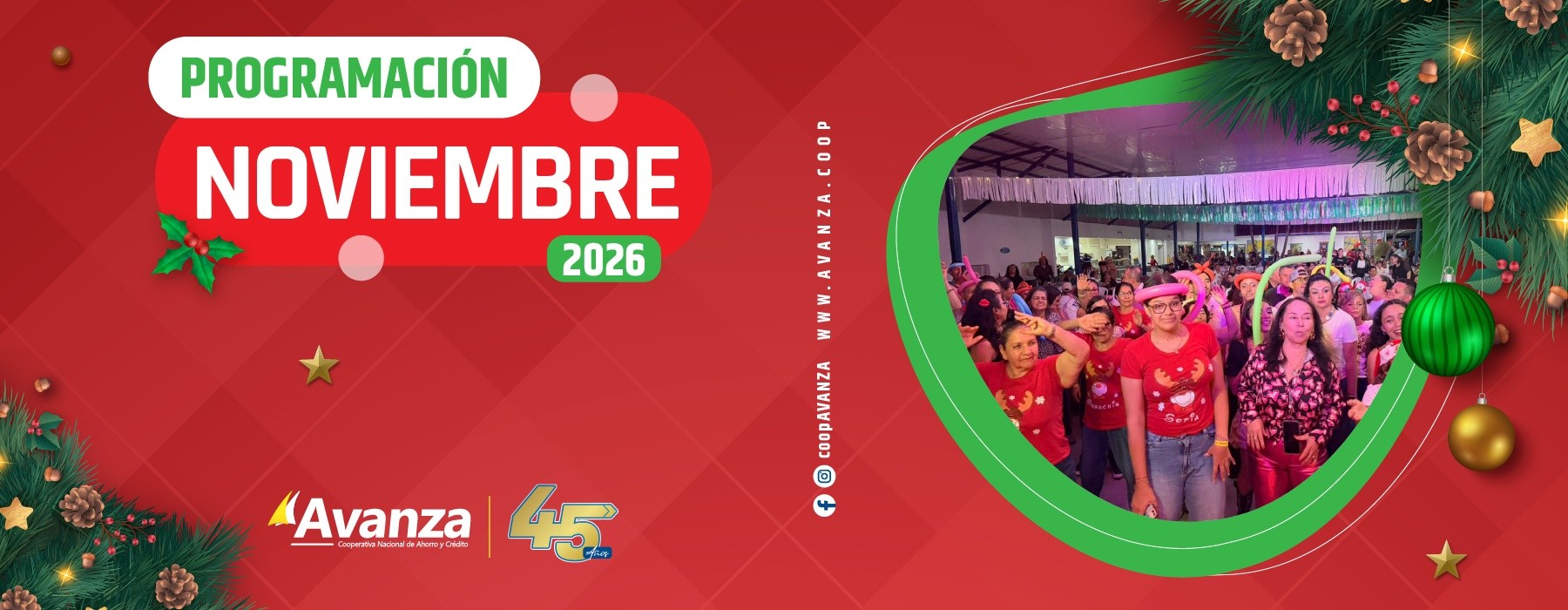 Galería Principal Avanza Cooperativa Nacional de Ahorro y Crédito