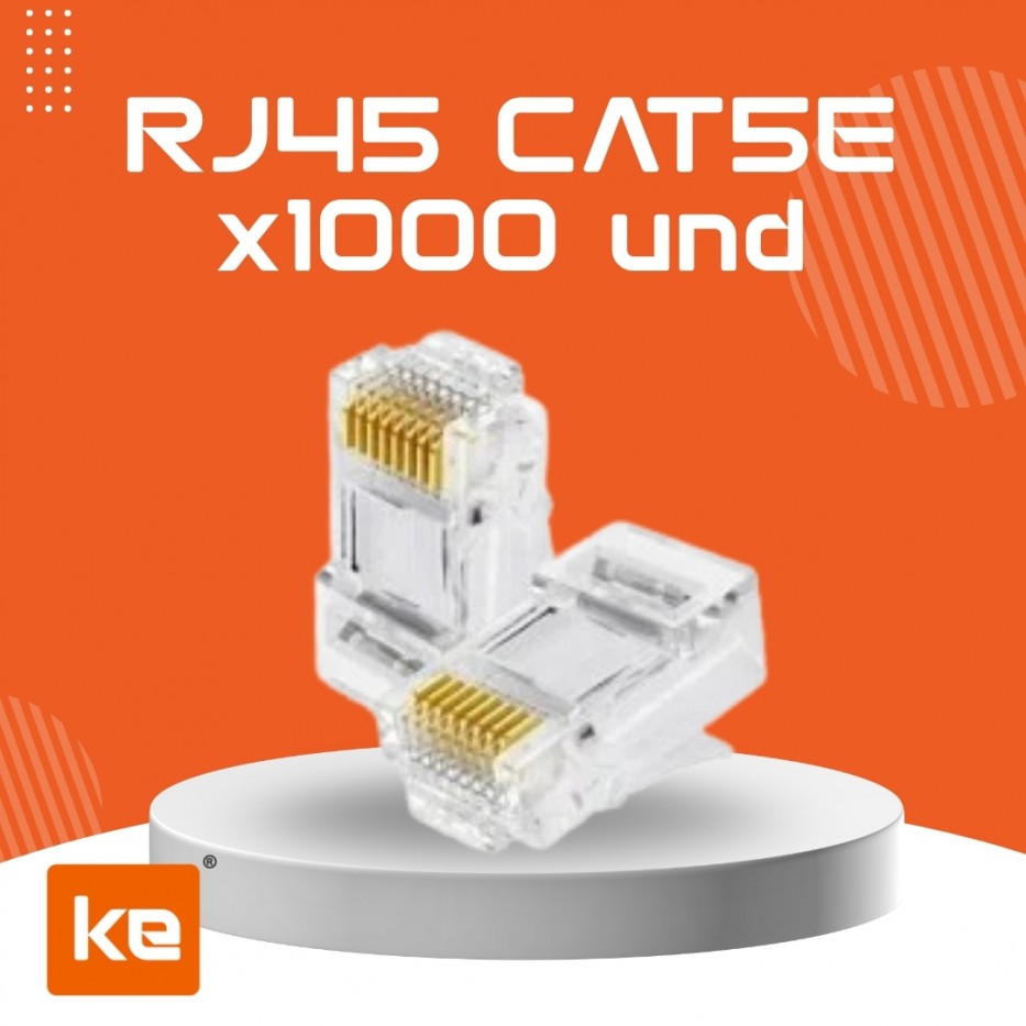RJ45 CAT 5E X 1000 UND