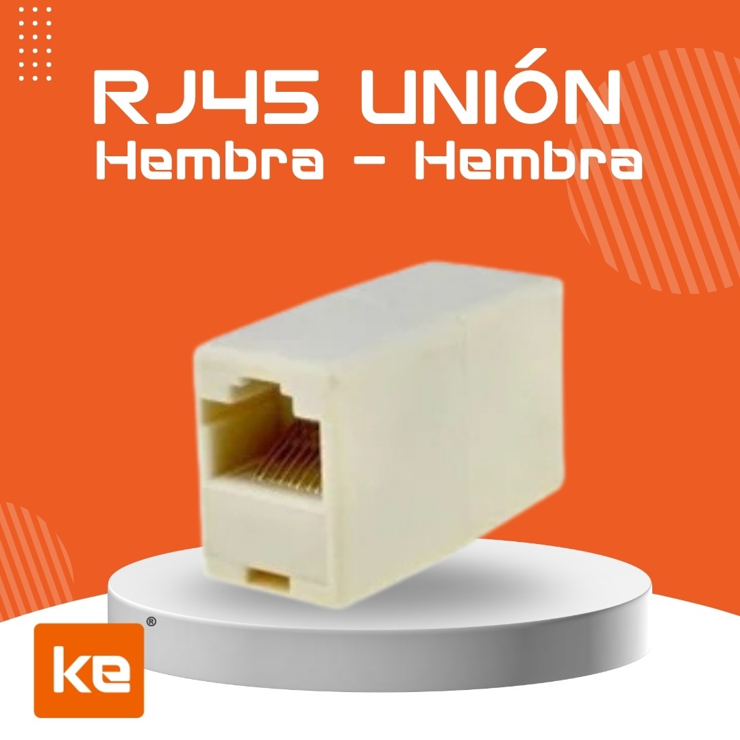RJ45 UNIÓN HEMBRA - HEMBRA, MIOKEE en Colombia desde $849