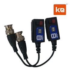 VIDEO BALUN A PRESIÓN Presión Ahd/cvi /tvi 8 MEGAPIXELES KE800