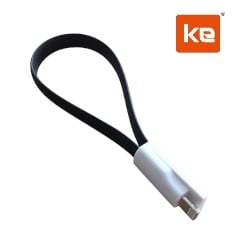 MIOKEE FLAT CABLE IPHONE 5 BLACK