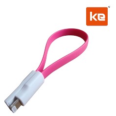 MIOKEE FLAT CABLE IPHONE 5 BRINGHT PINK