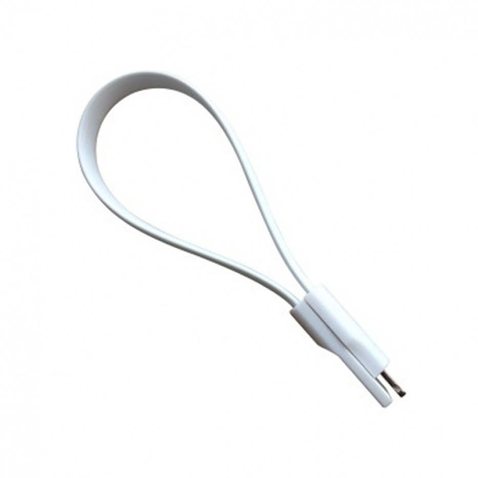 MIOKEE FLAT CABLE IPHONE 5 WHITE