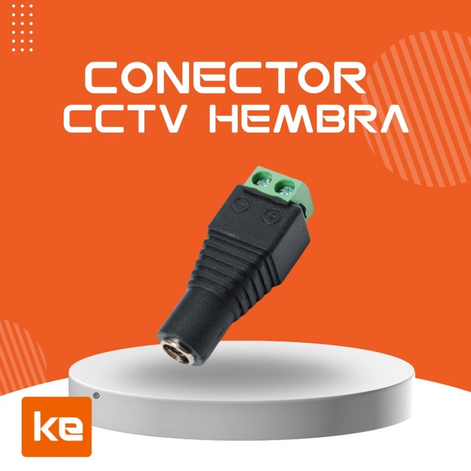 CONECTOR CCTV HEMBRA