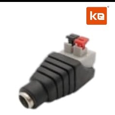 CCTV FEMALE CONNECTOR GREY