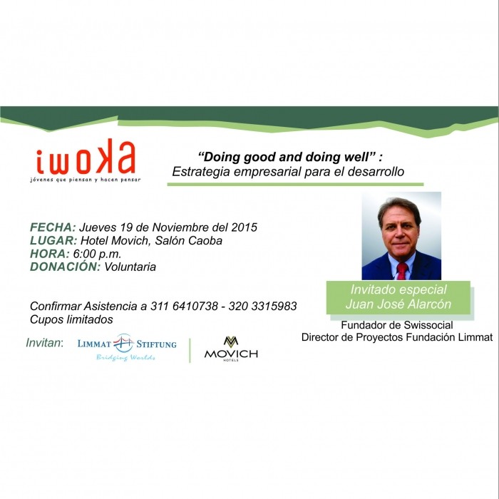Conferencia : 'Doing good and doing well': Estrategia empresarial para el desarrollo