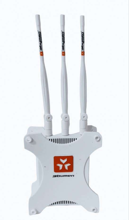 Router Wifi Repetidor 3 antenas  3bumen Rompemuros Alta Potencia 1000mw