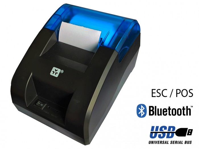 IMPRESORA POS MODELO PrintPro369 58mm alta velocidad Bluetooth/USB