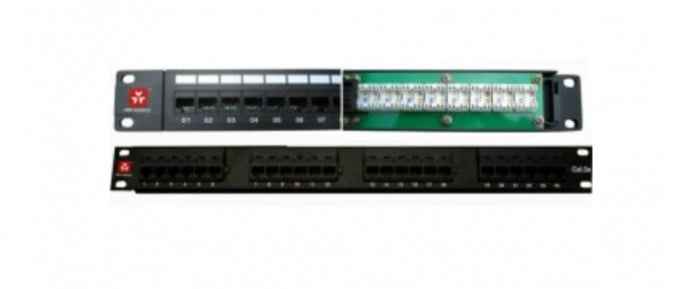 PATCH PANEL 24 PORTS CAT 6