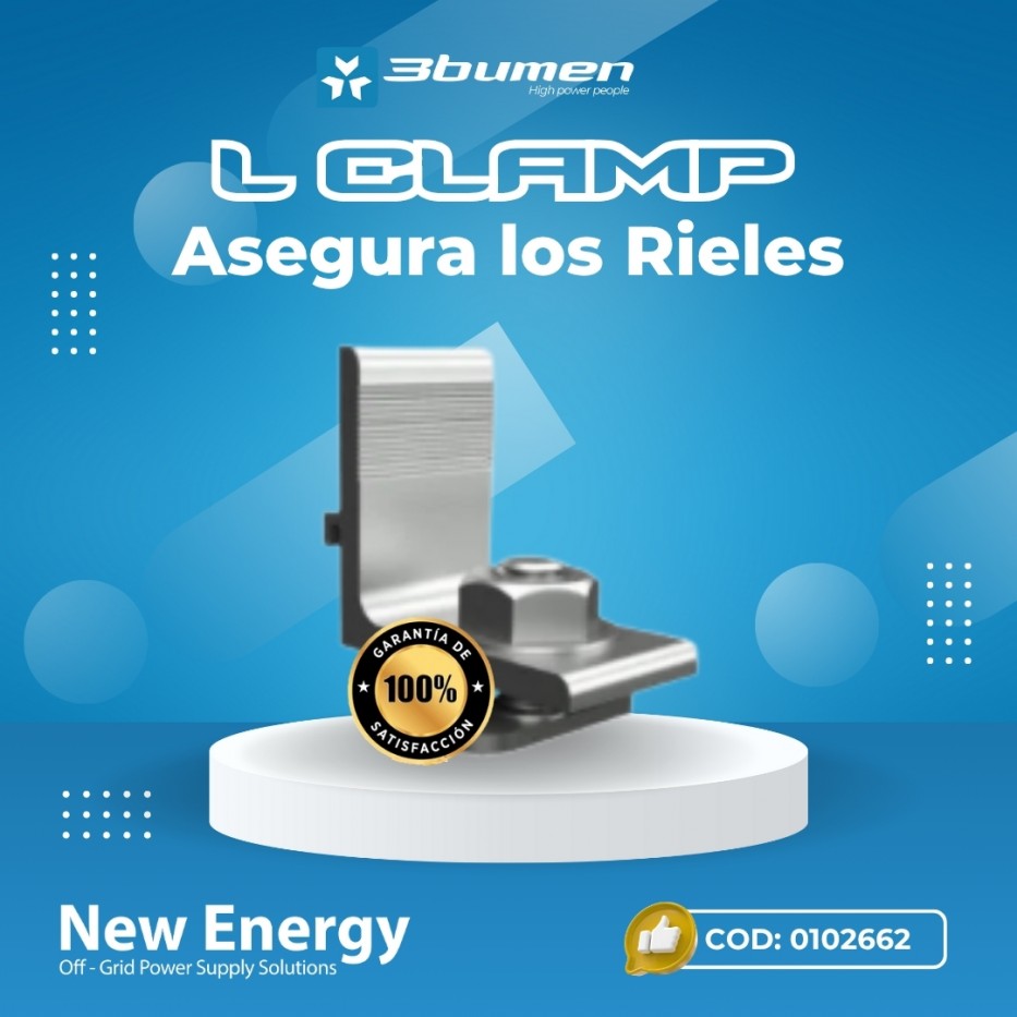 L CLAMP - ASEGURA LOS RIELES