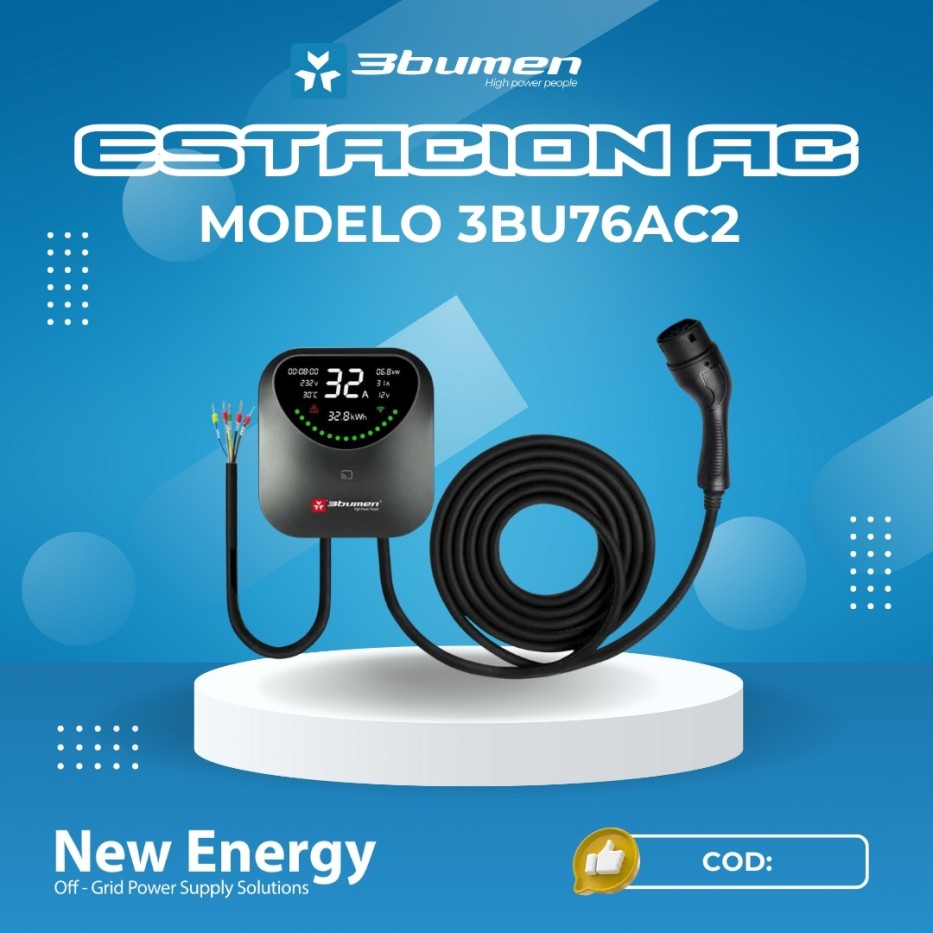 ESTACIÓN DE CARGA AC MODELO 3BU76AC2