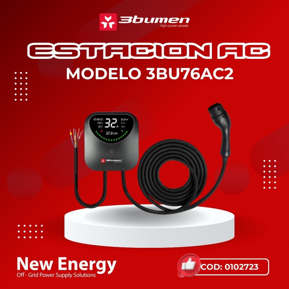 ESTACIÓN DE CARGA AC MODELO 3BU76AC2
