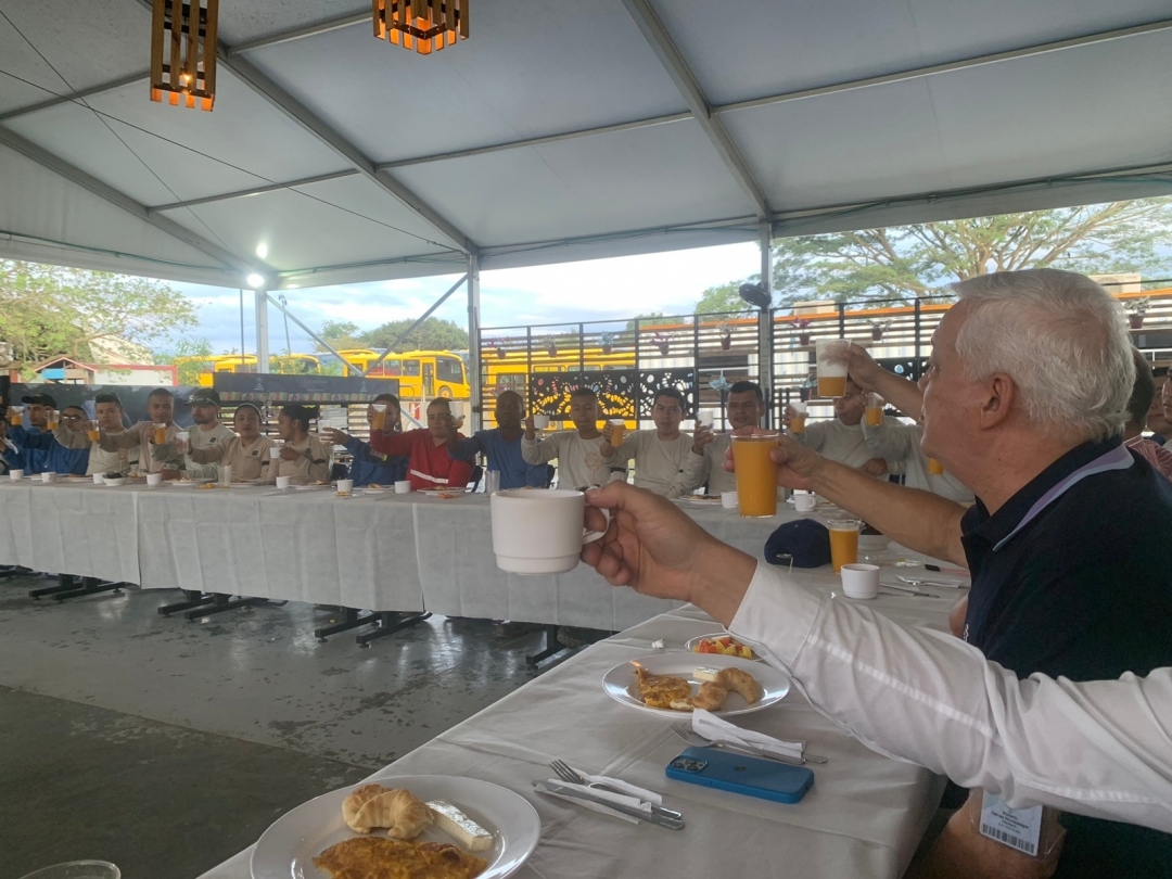 Desayune con el presidente