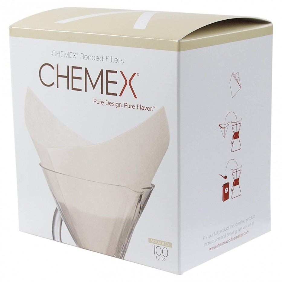 Filtros Chemex 6 y 8 tazas - caja x 100, CHEMEX en Colombia desde $93.593