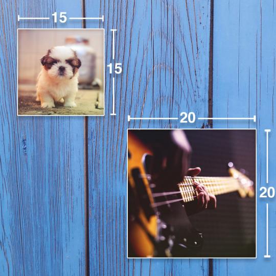 Impresión fotográfica 20x20 cm