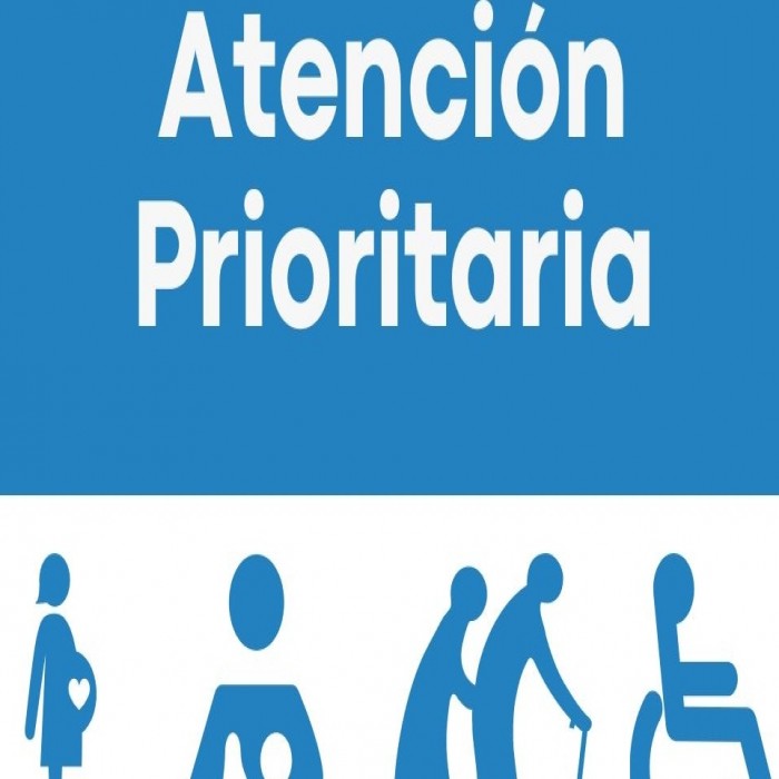 EN NUESTROS SERVICIOS FARMACÉUTICOS REALIZAMOS ATENCIÓN PRIORITARIA, SOLICÍTALA