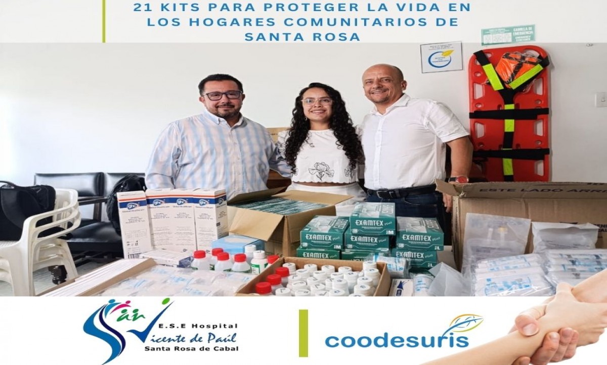 COODESURIS APOYA A LOS HOGARES COMUNITARIOS DE SANTA ROSA DE CABAL