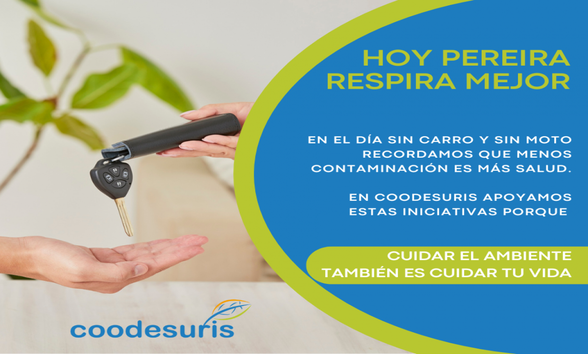 PEREIRA VIVE UNA NUEVA JORNADA DEL DÍA SIN CARRO Y SIN MOTO: SALUD Y AMBIENTE EN PRIMER PLANO