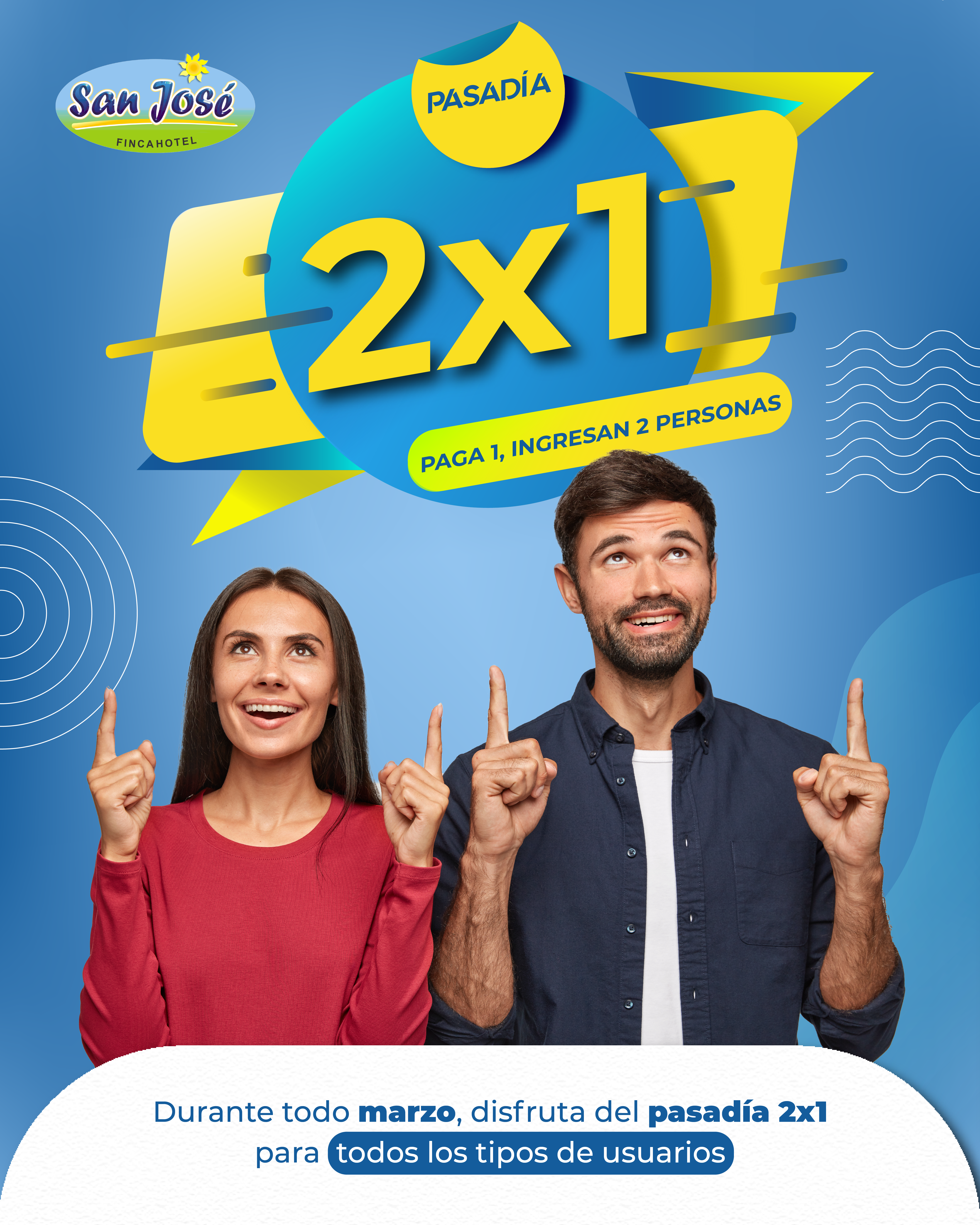 Pasadía 2X1