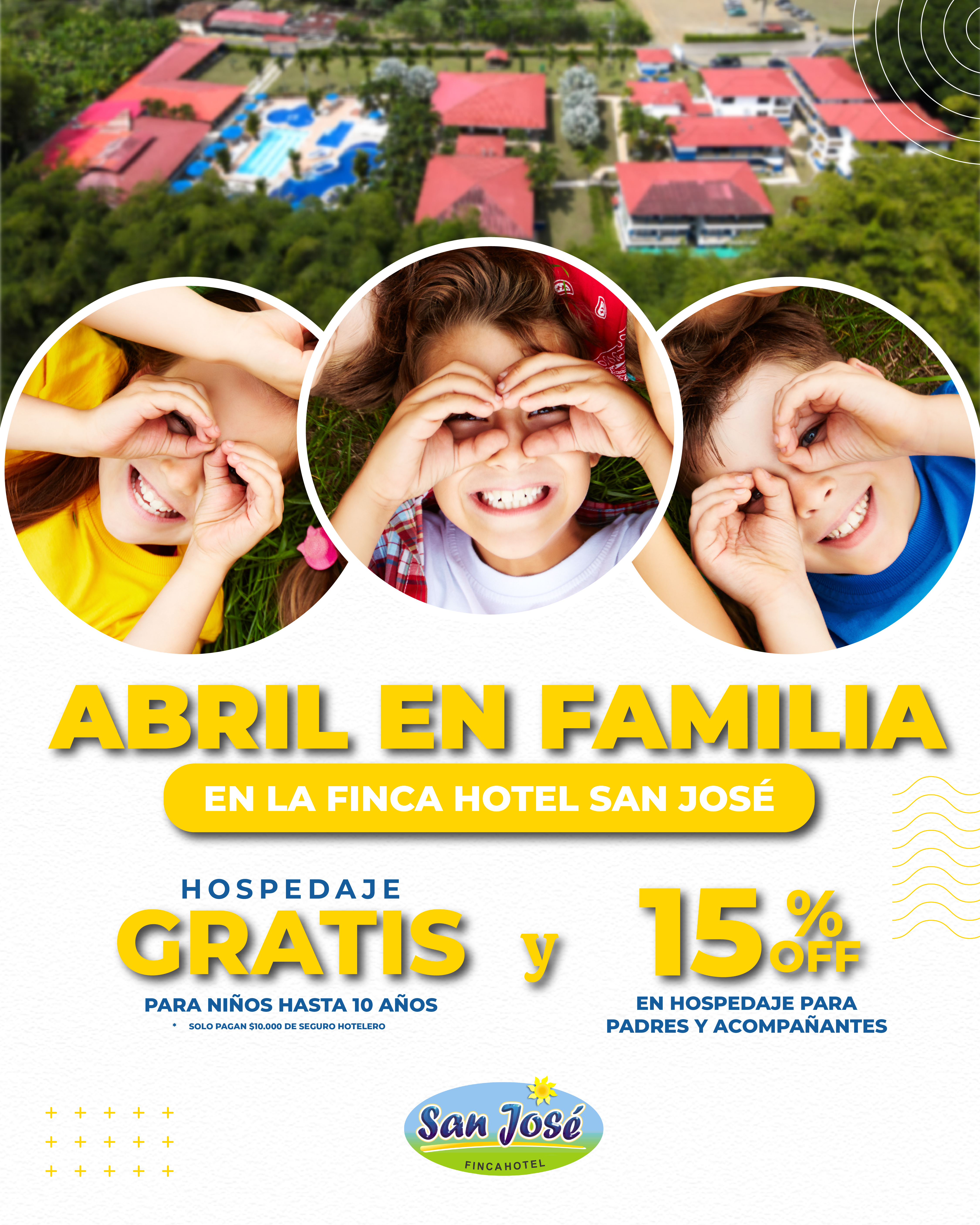 ¡En abril los niños se hospedan gratis!