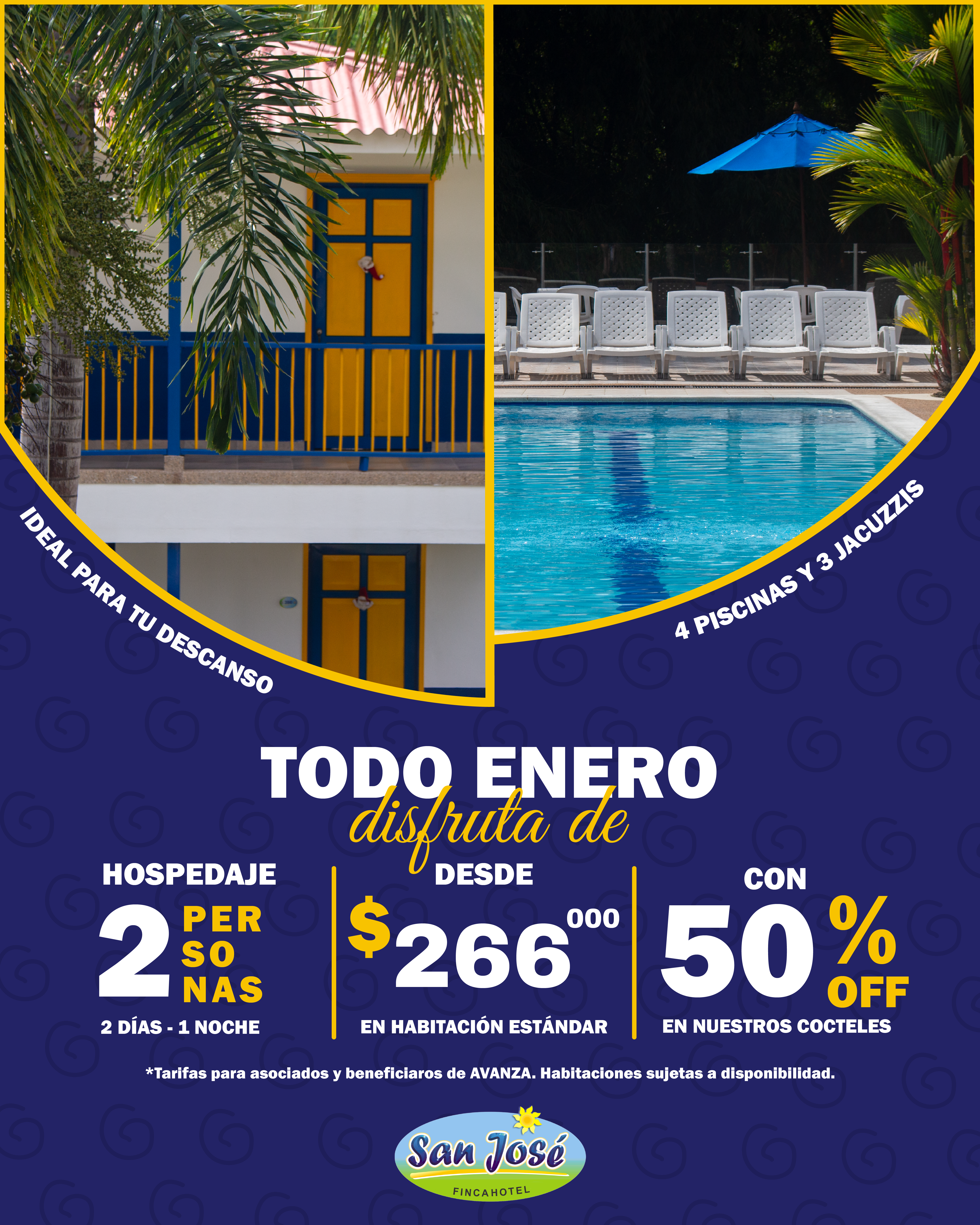 Aprovecha nuestras tarifas preferenciales en enero