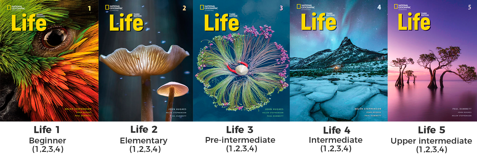 libros de la serie Life de NGL